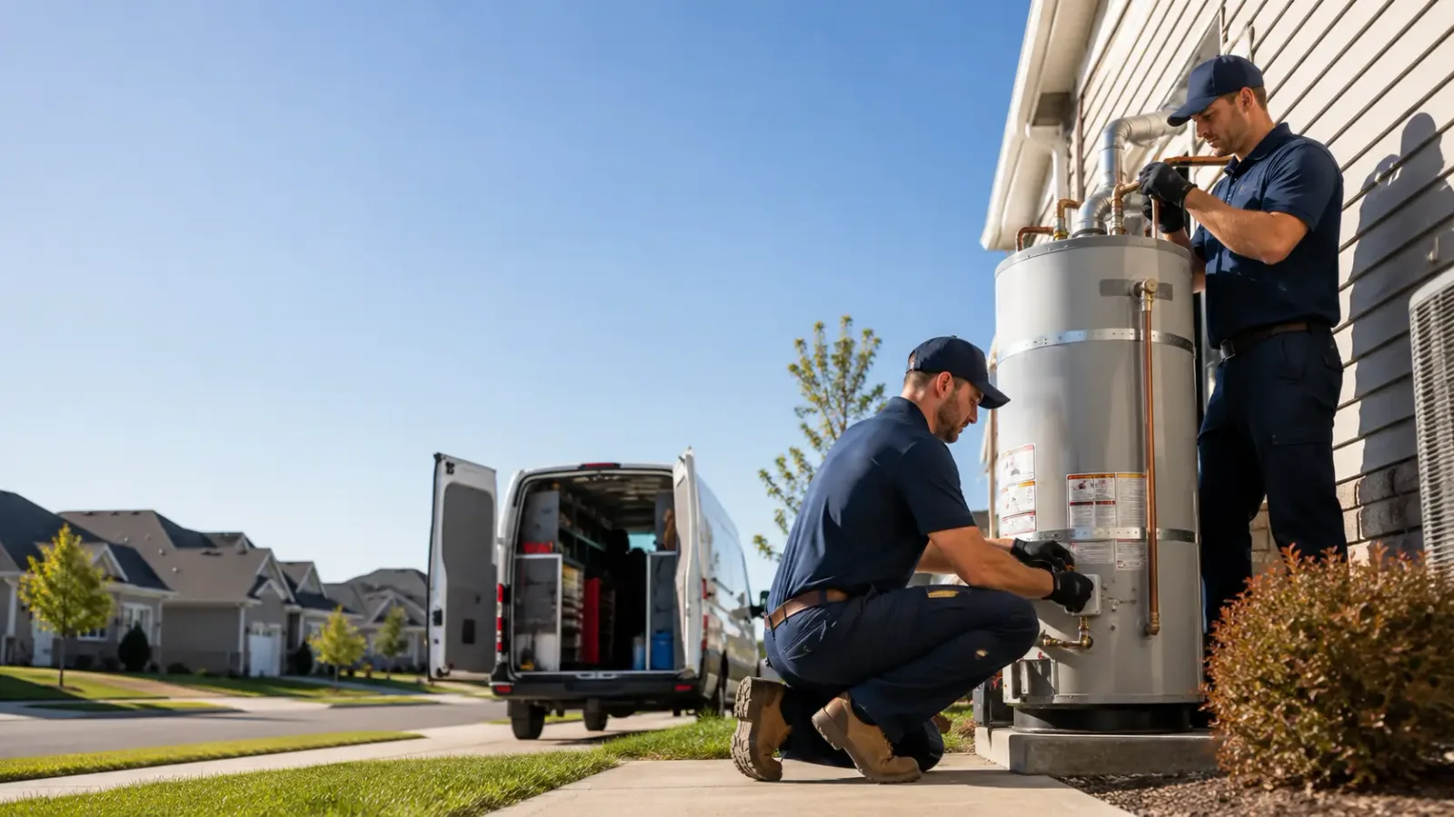 Water Heater Installation in Milton, VT